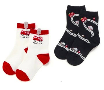 SLAP SLIP 「ボーイズアソートソックス２P」 (13-21cm) メール便対応可の画像