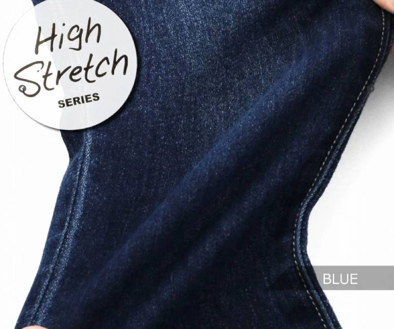 L.COPECK（エルコペック）「ハイストレッチ レース＆フリルデニムスキニーパンツ」(100-160cm)の画像