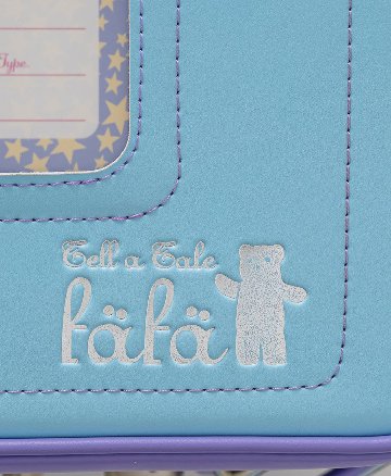 fafaランドセル2025年「KIDS AMI コラボレーション タブレットモデル(学習院型) BABY BLUE×LAVENDER」 【当店だけのオリジナルダブル特典付】の画像