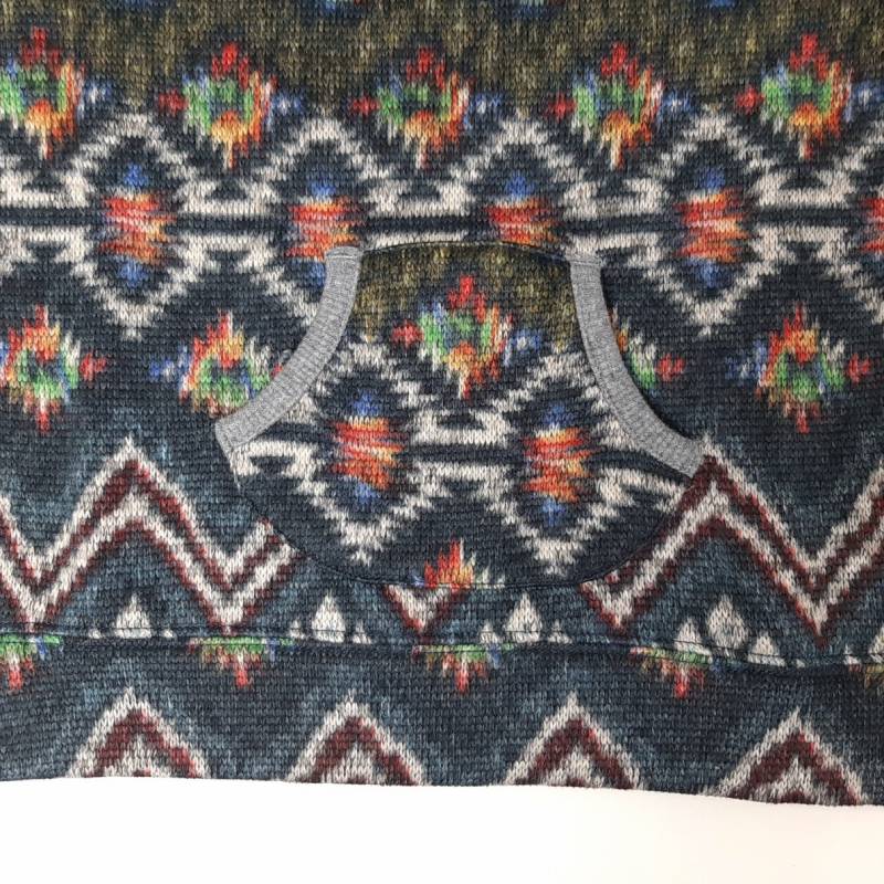 Tappet (タペット) 「ドラムネック裏毛裏起毛ノルディック柄トレーナー」 (90-160cm)  の画像