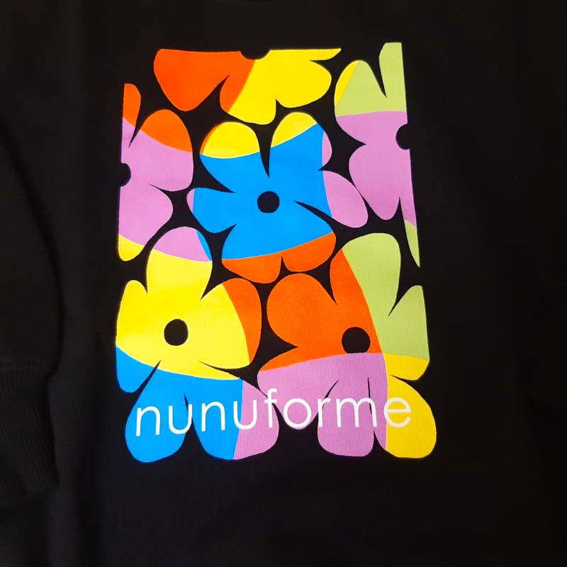 nunuforme ヌヌフォルム 「フラワープリントトレーナー」(95/105/125/size1,2)　の画像
