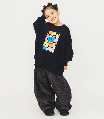 nunuforme ヌヌフォルム 「フラワープリントトレーナー」(95/105/125/size1,2)　の画像