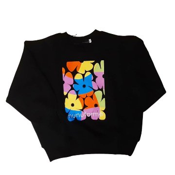 nunuforme ヌヌフォルム 「フラワープリントトレーナー」(95/105/125/size1,2)　の画像