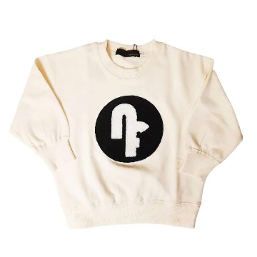 nunuforme ヌヌフォルム 「nfロゴワッペントレーナー」(95/105/125/size1,2)　の画像