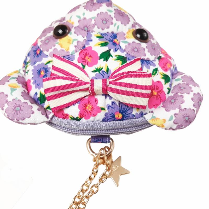 fafa「POPPY-JO パンダフェイス バッグチャーム」（F）の画像