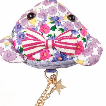 fafa「POPPY-JO パンダフェイス バッグチャーム」（F）の画像