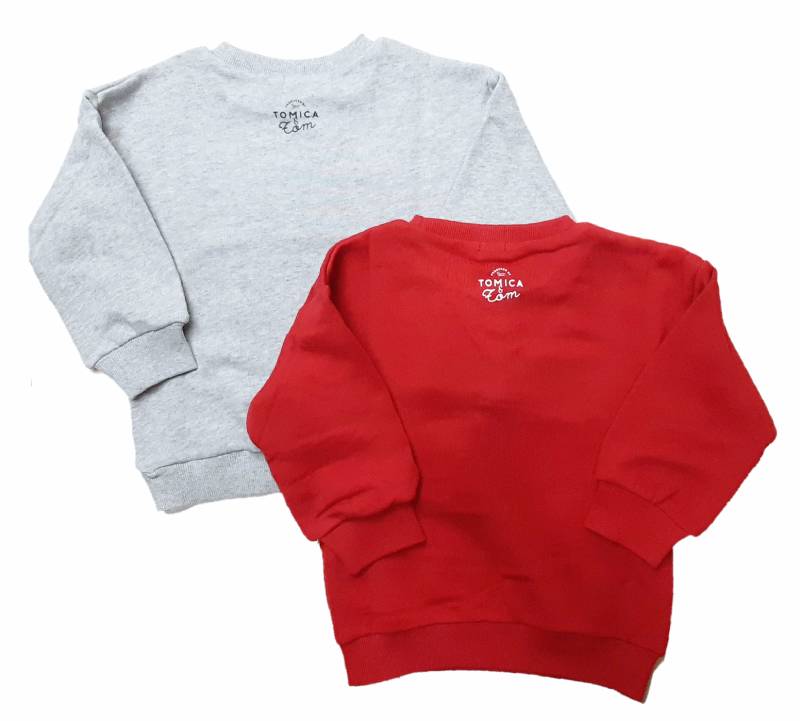 SLAP SLIP(スラップスリップ) 「TOMICA & TOM コラボトミカBOXプリントトレーナー」(80-120cm) 【メール便送料198円対応】の画像