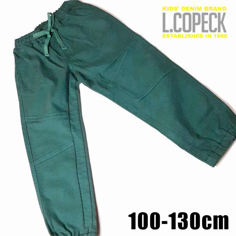 L.COPECK（エルコペック）「カツラギ製品染パンツ」(100-130cm) メール便送料198円対応可の画像