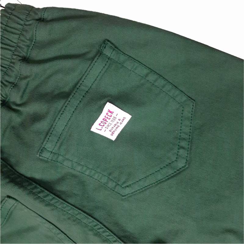 L.COPECK（エルコペック）「カツラギ製品染パンツ」(100-130cm) メール便送料198円対応可の画像