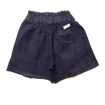 L.COPECK（エルコペック）「ボックスプリーツ ハートボタンキュロット」(100-140cm) 【メール便送料198円対応可】の画像