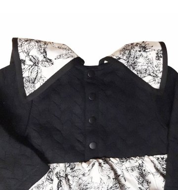 maarook「ノスタルジックボタニカルプリント ロンパース」(70-80cm) 【送料無料】の画像