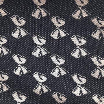 nino「リボンジャガード 肩フリルプルオーバー」(90-150cm) 【メール便送料無料】の画像