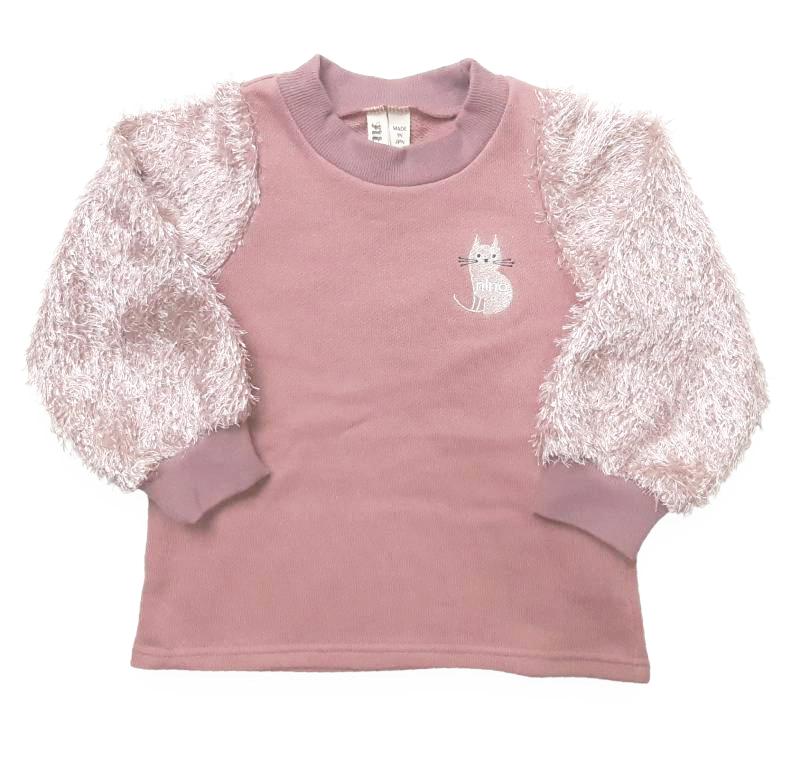 nino「袖シャギープルオーバー」(100-140cm) 【メール便送料無料】の画像