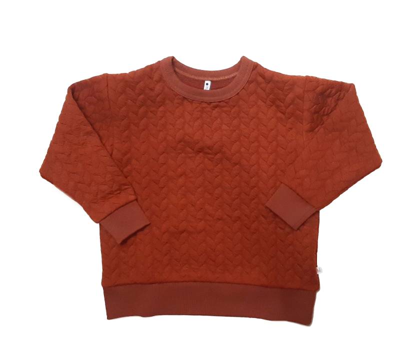 maarook 「ケーブル接結トレーナー」 (90-160cm)  サイズによりメール便可の画像