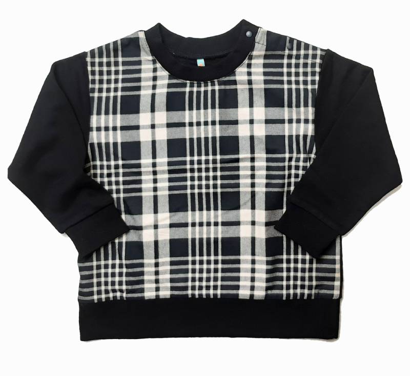 maarook 「タータンチェック 裏毛トレーナー」 (90-160cm)  サイズによりメール便可の画像