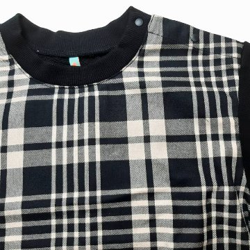 maarook 「タータンチェック 裏毛トレーナー」 (90-160cm)  サイズによりメール便可の画像