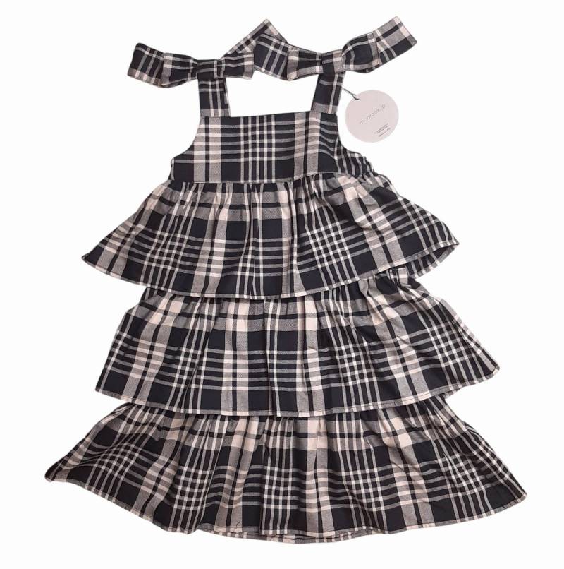 maarook 「タータンチェック ティアードジャンパースカート」 (90-160cm)  の画像