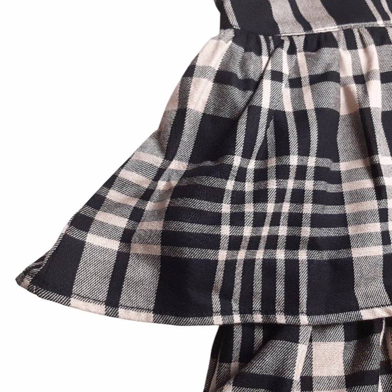 maarook 「タータンチェック ティアードジャンパースカート」 (90-160cm)  の画像