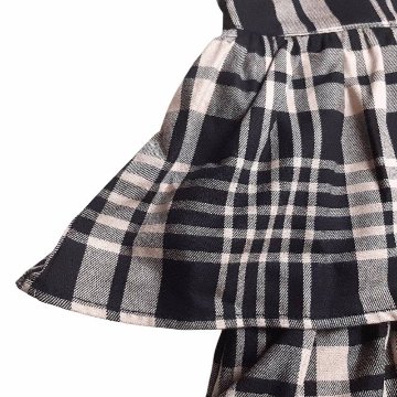 maarook 「タータンチェック ティアードジャンパースカート」 (90-160cm)  の画像