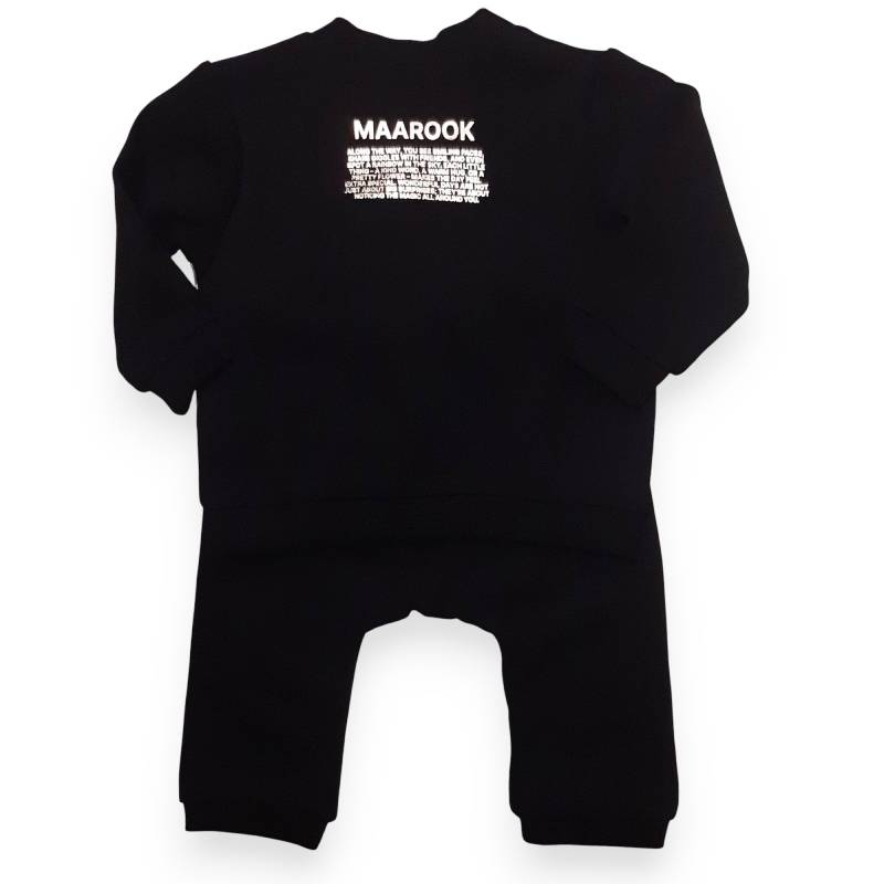 maarook「タータンチェック裏毛トレーナー＆パンツ ベビーセット」(80-90cm)   【メール便送料無料】の画像