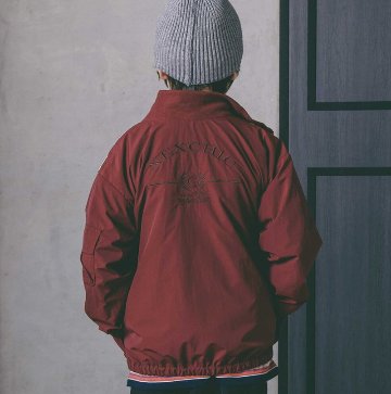 nexchic「バイカラータフタジャケット」(130-150cm) の画像