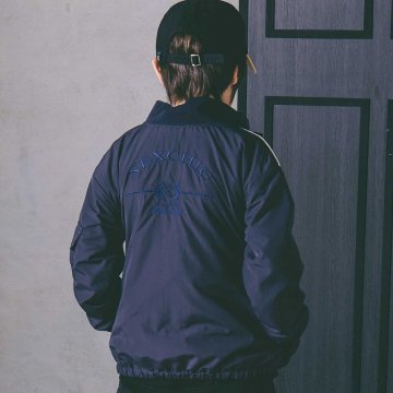 nexchic「バイカラータフタジャケット」(130-150cm) の画像