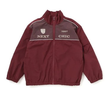 nexchic「バイカラータフタジャケット」(130-150cm) の画像