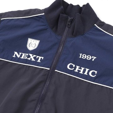 nexchic「バイカラータフタジャケット」(130-150cm) の画像