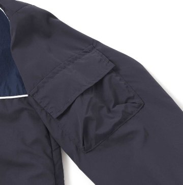 nexchic「バイカラータフタジャケット」(130-150cm) の画像