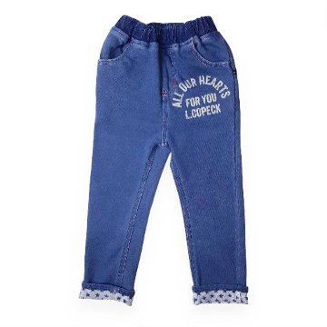 L.COPECK（エルコペック）「働く車 刺繍 裏毛カットソーパンツ」(80-120cm)  【メール便送料198円対応可】の画像