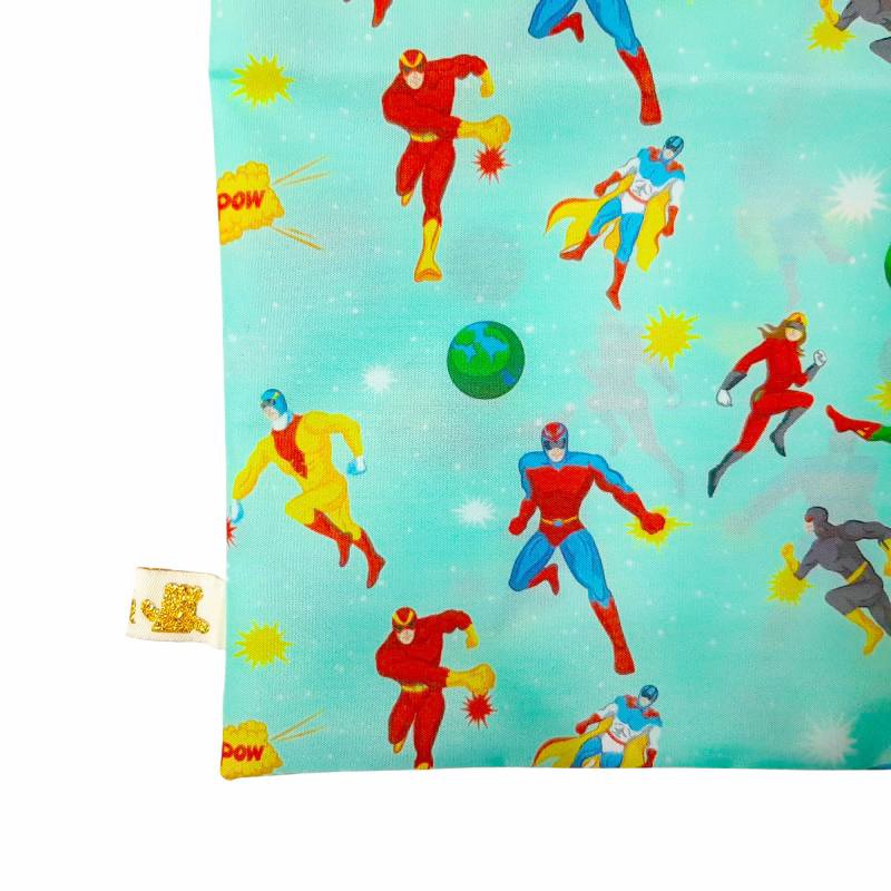 fafa 「CAMILLA ヒーロー柄 巾着袋３点セット」 メール便送料198円対応可の画像