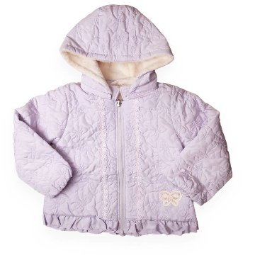 Souris スーリー 「リボンキルティング裏ボアリバーシブルショートコート」 (90-130cm)の画像