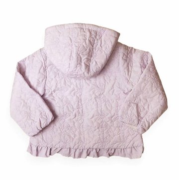 Souris スーリー 「リボンキルティング裏ボアリバーシブルショートコート」 (90-130cm)の画像