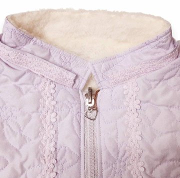 Souris スーリー 「リボンキルティング裏ボアリバーシブルショートコート」 (90-130cm)の画像