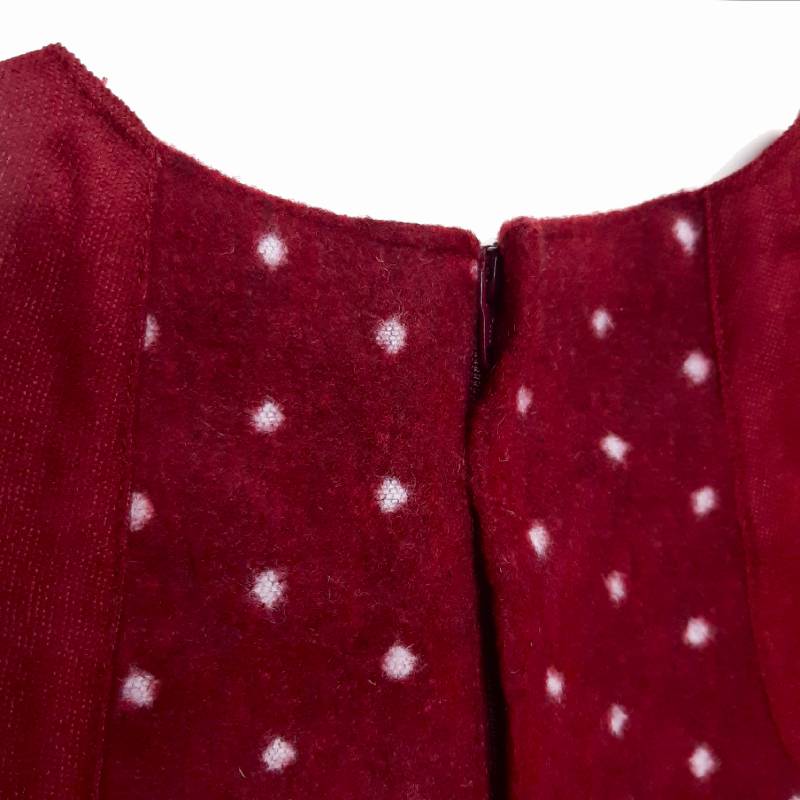 Souris(スーリー)「プチドット柄ジャンパースカート」（90-130cm）の画像