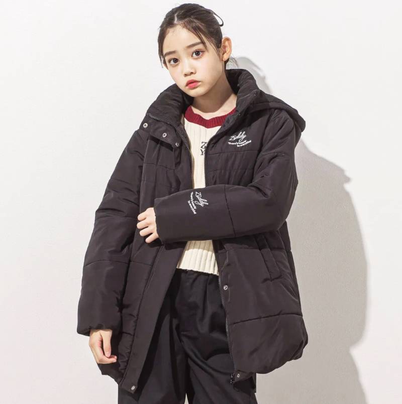 ZIDDY「フード付き中綿入りブルゾン」 (140-160cm)　の画像