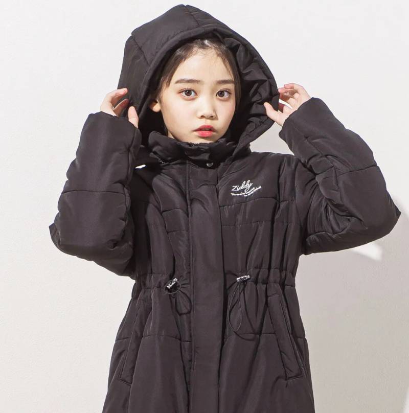 ZIDDY「フード付き中綿入りブルゾン」 (140-160cm)　の画像