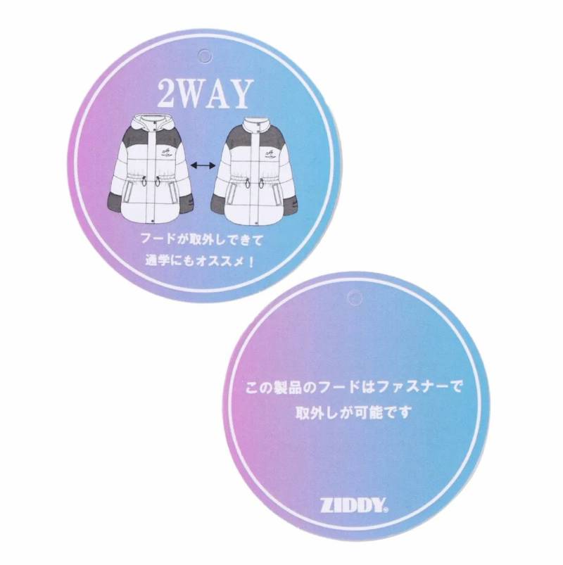 ZIDDY「フード付き中綿入りブルゾン」 (140-160cm)　の画像