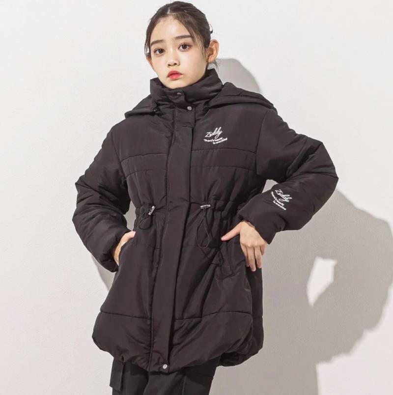 ZIDDY「フード付き中綿入りブルゾン」 (140-160cm)　の画像