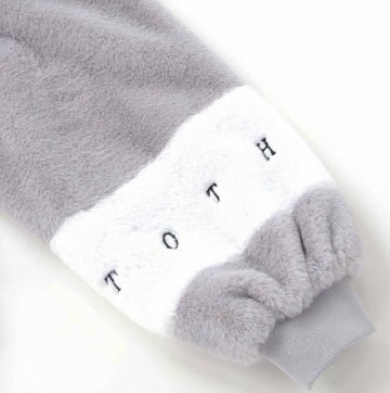 ZIDDY「フード付きショート丈ファーブルゾン」 (140-160cm)　の画像