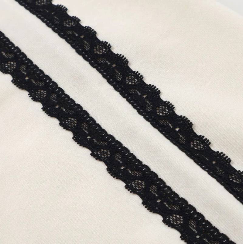 ZIDDY「ハーフジップチュールレースワッペントレーナー」 (140-160cm)　【メール便送料無料】の画像