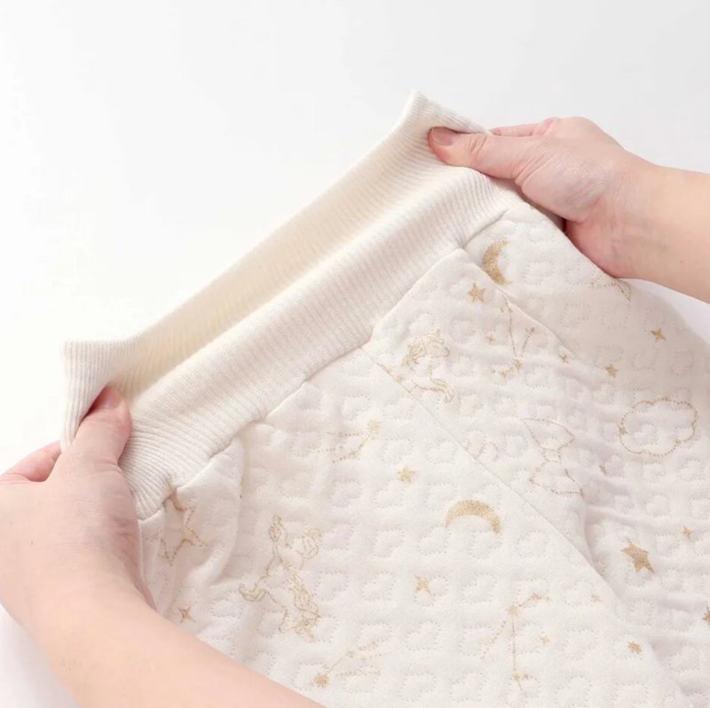 SLAP SLIP 「パジャマ 腹巻き一体型 みんな快眠！みんみんキルトパジャマ 上下セット」 (80~130cm) の画像