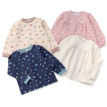 SLAP SLIP 「パジャマ 腹巻き一体型 みんな快眠！みんみんキルトパジャマ 上下セット」 (80~130cm) の画像