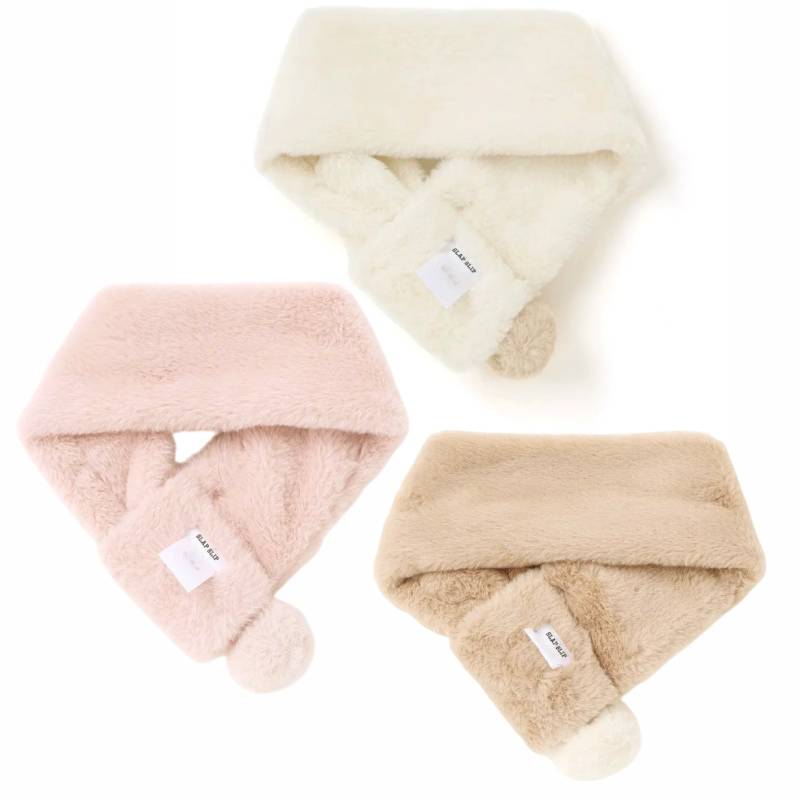 SLAP SLIP (スラップスリップ) 「ふわモコアニマルファーマフラー」Freeの画像