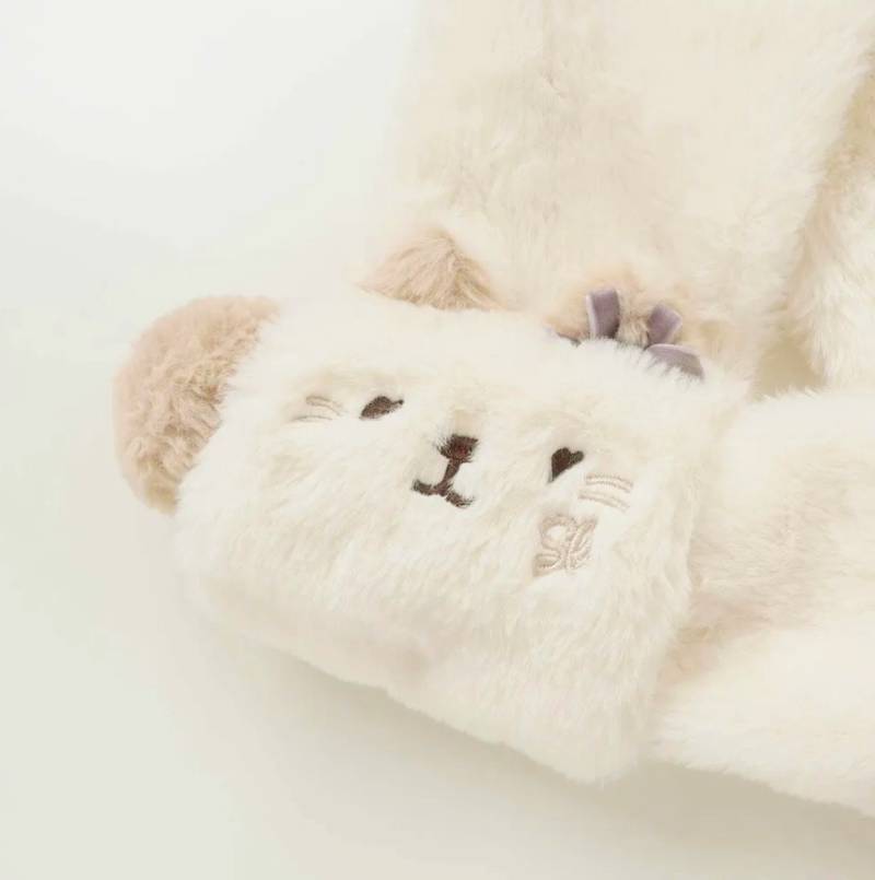 SLAP SLIP (スラップスリップ) 「ふわモコアニマルファーマフラー」Freeの画像