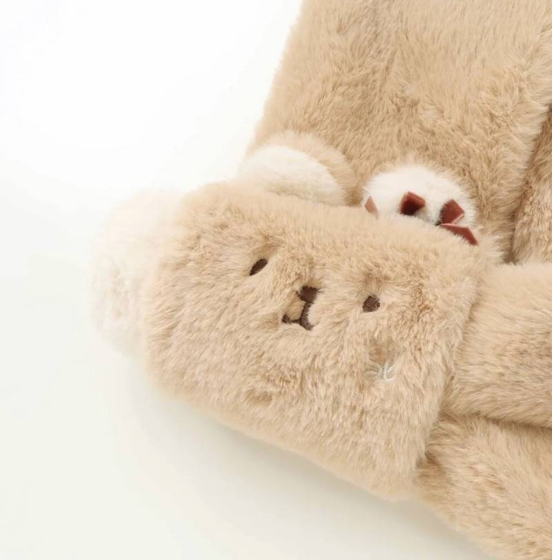 SLAP SLIP (スラップスリップ) 「ふわモコアニマルファーマフラー」Freeの画像