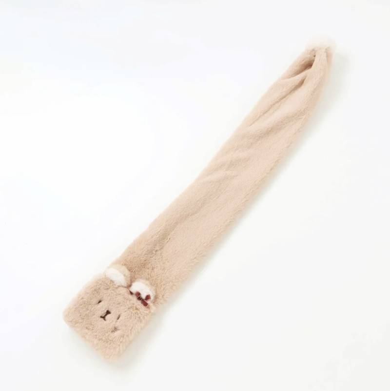 SLAP SLIP (スラップスリップ) 「ふわモコアニマルファーマフラー」Freeの画像