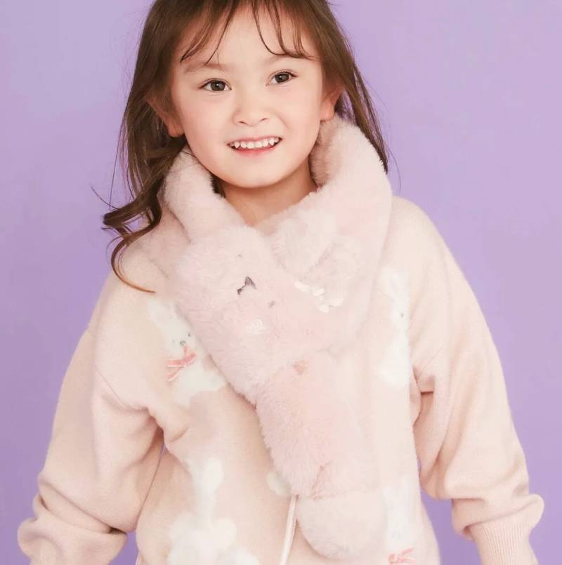 SLAP SLIP (スラップスリップ) 「ふわモコアニマルファーマフラー」Freeの画像