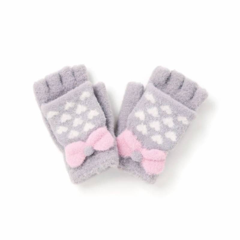 SLAP SLIP (スラップスリップ) 「カバー付き2WAYリボン手袋」L(ワンサイズ)の画像