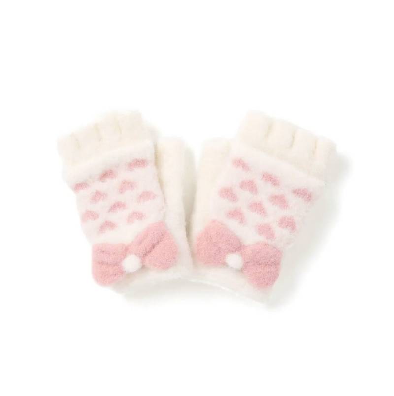 SLAP SLIP (スラップスリップ) 「カバー付き2WAYリボン手袋」L(ワンサイズ)の画像